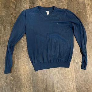 Large - Light Sweater - V- Neck